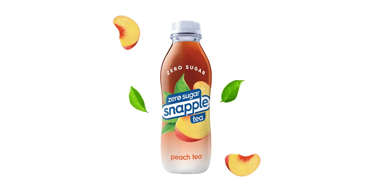 Diet Snapple Iced Tea Zero Sugar Peach