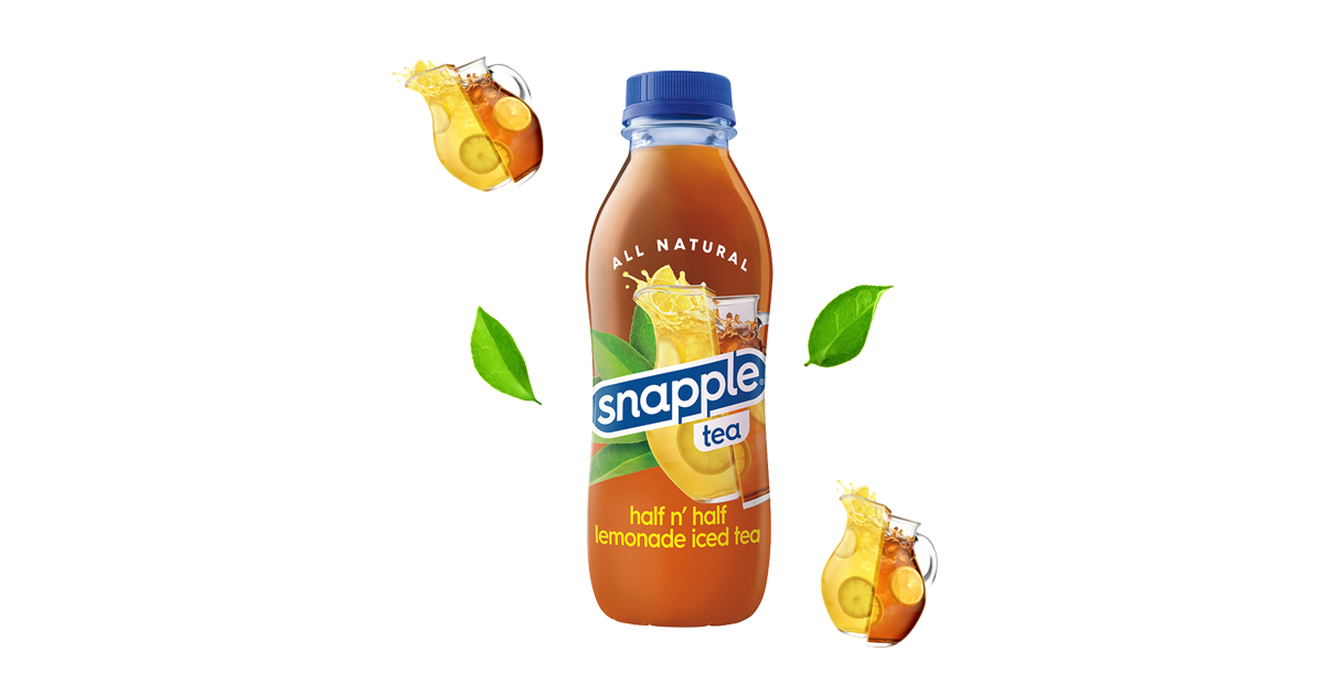 Snapple - Snapple, Tea, Peach Tea & Lemonade (6 count)